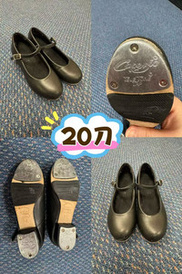 Tap Shoes Black 踢踏舞鞋黑色二手 WE DANCE SCHOOL
