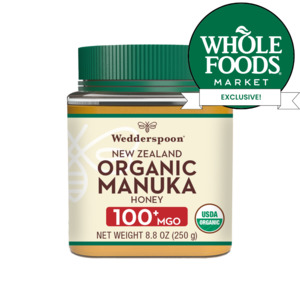 Whole Foods Market Exclusive - USDA Certified Organic Raw Manuka Honey 100+ MGO, 250g