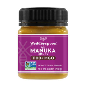 Raw Monofloral Manuka Honey 1100+ MGO, 250g