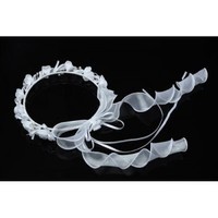 Baby Satin Flower Crown