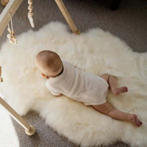 Baby Accessories: Play Sheepskin Baby Rug