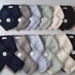 Baby Accessories: Baby Button Scarf