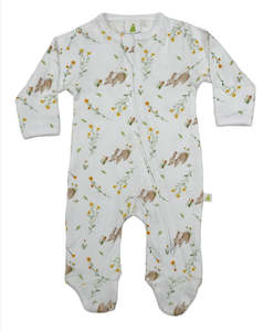 Sleeptime: Imababy Long Sleeve Zipsuit with Feet