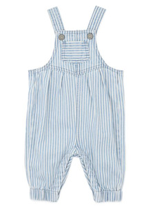 Clothes: Winter Vacay Stripe Denim Overalls
