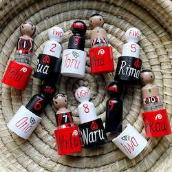 Large te tatau (counting) pot set