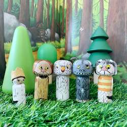 Wild things pocket pegs