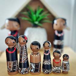 Cultural Resources: 6 Peg cultural family sets
