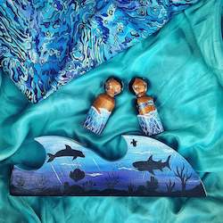 Pegs With Accessories: Under the Moana double wave