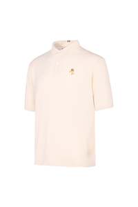 Lion: Performance Knit Polo – Ivory | Lion Collection