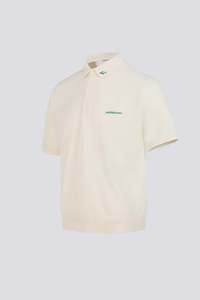 Knit Polo – Sandstone Beige | Champions Collection