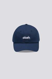 Okeh Caps: Okeh™ Dad Cap (Unstructured) - Navy