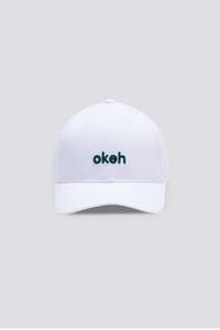Okeh Caps: Okeh™ Cap (Structured) - White