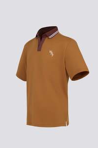 TOUR V NECK POLO - MUSTARD