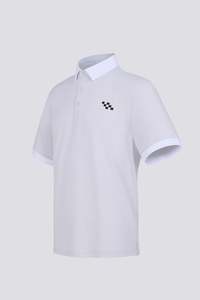 LIGHTWEIGHT DUOTONE POLO - CLOUD GREY