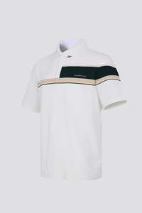 MEDALIST KNIT POLO - HERITAGE WHITE