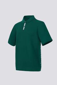 Polos: THE WAFFLE POLO - EMERALD