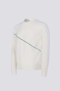 TOUR STRIPED SWEATER - TOUR WHITE