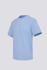 THE HEATHERED T-SHIRT - BABY BLUE