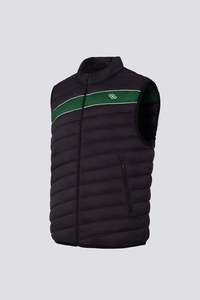 Members: FAIRWAY STRIPE VEST - SHADOW BLACK