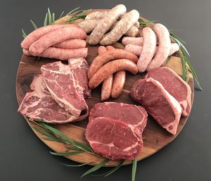 Sausage and Steak Sampler