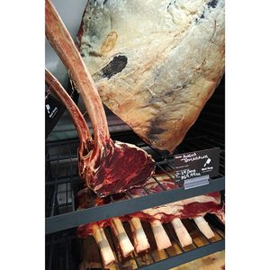 Dry Aged AngusPure beef tomahawk steak