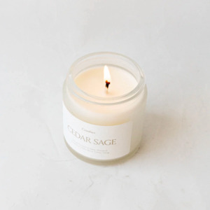 Rituals For Relaxation: Cedar Sage Candle