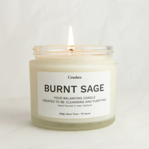 Rituals For Relaxation: Burnt Sage Candle