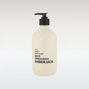 Botanical Skincare: White Sandalwood Hand and Body Wash