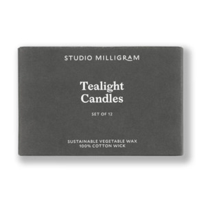 Tea Light Candles - Set of 12