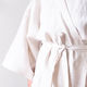 Linen Robe - Oat