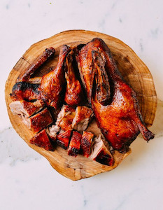 Cantonese Style Roasted Duck (bone in) Dragons Restaurant