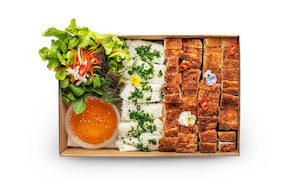 Cantonese Style Roasted Pork with Crackling Skin Dragons Restaurant