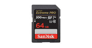 Products: SanDisk 64GB Extreme PRO UHS-I SDXC