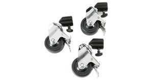 Lens Accessories: Redwing Braked Wheel Set For 22mm Diameter Tube