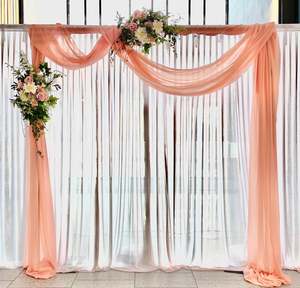 Ceremony: Draped archway