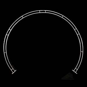 Ceremony: Circular Wedding Arch / Backdrop