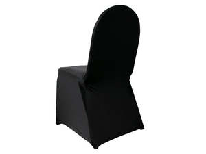 Black Lycra Chair Cover