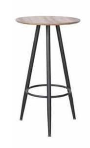 Reception: Bar leaner - Dark timber top