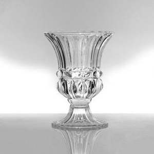 Ornate glass flute Vase