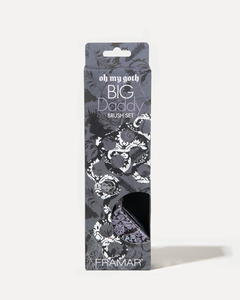 Products: Framar Oh My Goth Big Daddy Brush Set (3pc) - Limited Edition - Chi Hair NZ