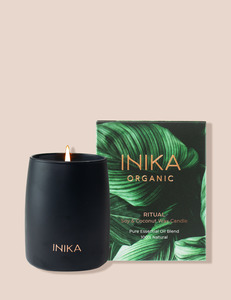 Natural Make Up: Inika Candle - Soy & Coconut Ritual Scent 250g