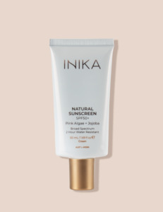 Natural Make Up: Inika Organic Natural Sunscreen SPF50 - 50mL