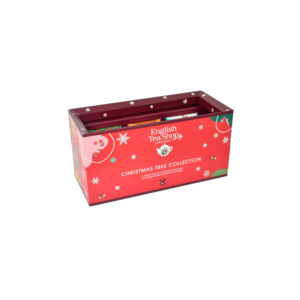 Stocking Stuffers: English Tea Shop - Christmas Tree Collection (6 Loose Leaf Tea Pyramid Teabags)