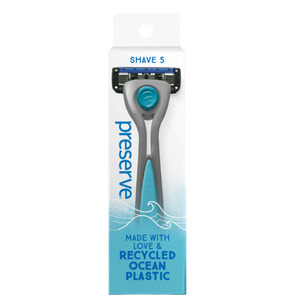 Safety Razors: Preserve Popi 5 Shave Razor - Charcoal