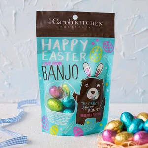 Food: The Carob Kitchen - Banjo the Carob Bunny Mini Egg Gift Pack (140g)