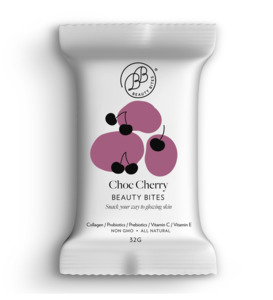 Food: Krumbled Foods - Beauty Bites - Choc Cherry Coconut (32g) x 14 bars