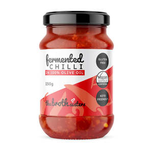 Food: The Broth Sisters - Fermented Chilli in Cold Pressed Olive Oil (150g)