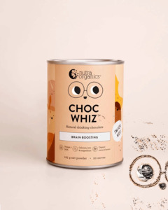 Food Drinks: Nutra Organics - Choc Whiz - Brain Boosting and Gut Loving (125g)