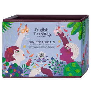 Food Drinks: English Tea Shop Gift Pack Gin Botanicals - (12 Pyramid Teabags)