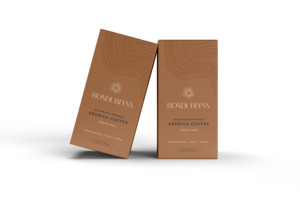 Drinks Tea And Hot Chocolate: Bondi Blyss - Mushroom Powdered Arabica Coffee - 12 sachets
